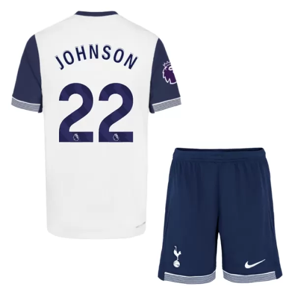 Tottenham Hotspur Johnson 22 Tenue Kind Thuis 2024/25