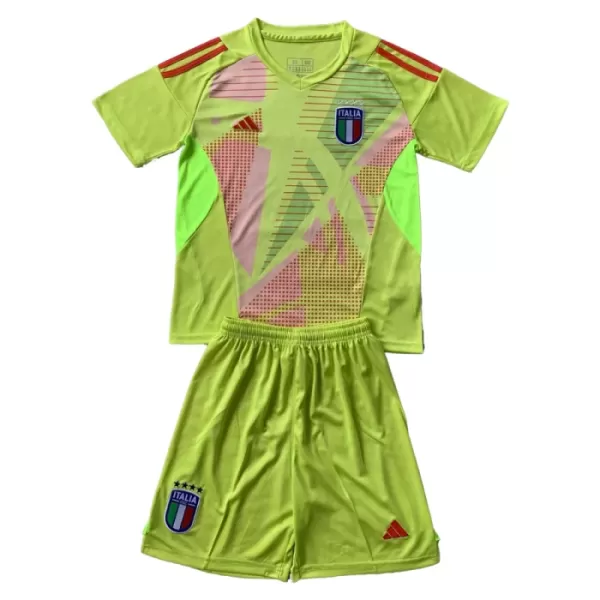 Italië Keeper Tenue Kind EK 2024 Gele