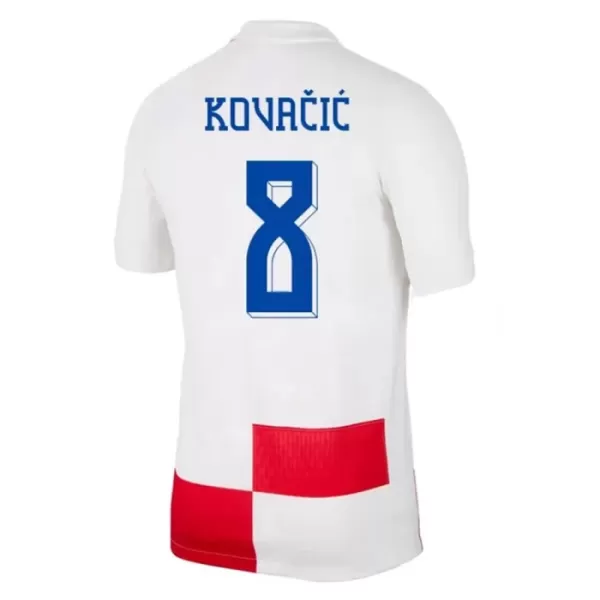 Kroatië Kovacic 8 Shirt Heren Thuis EK 2024