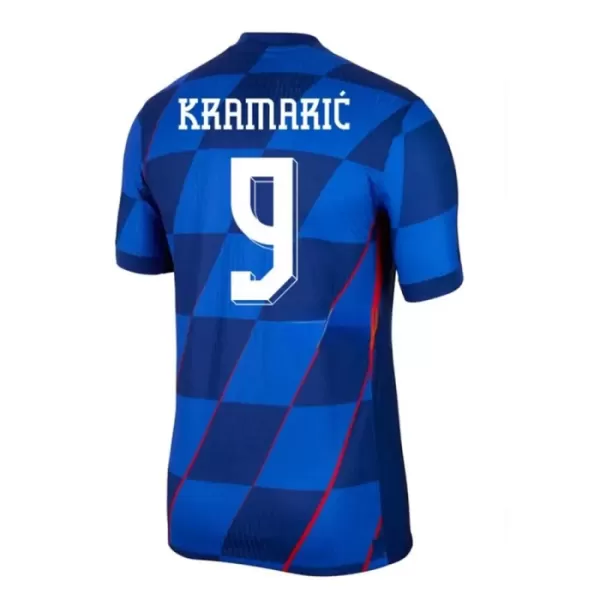 Kroatië Kramaric 9 Shirt Heren Uit EK 2024