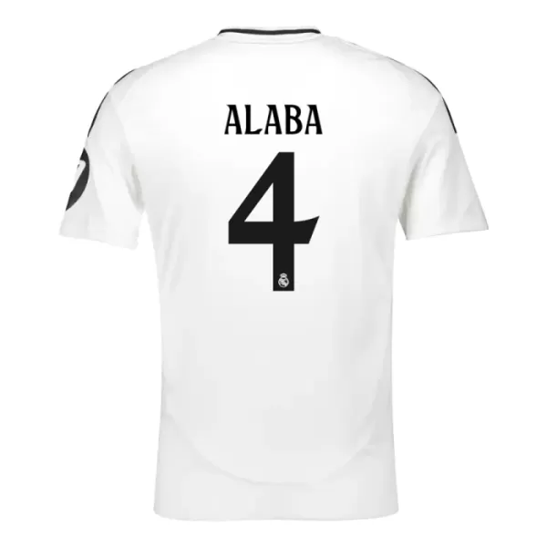 Real Madrid Alaba 4 Shirt Heren Thuis 2024/25