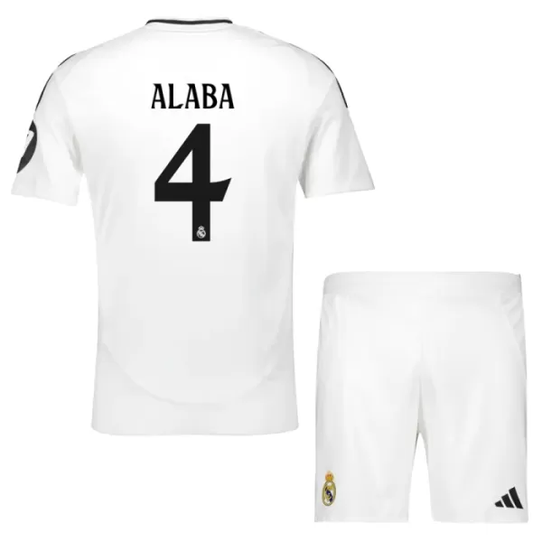 Real Madrid Alaba 4 Tenue Kind Thuis 2024/25