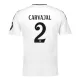 Real Madrid Carvajal 2 Shirt Heren Thuis 2024/25