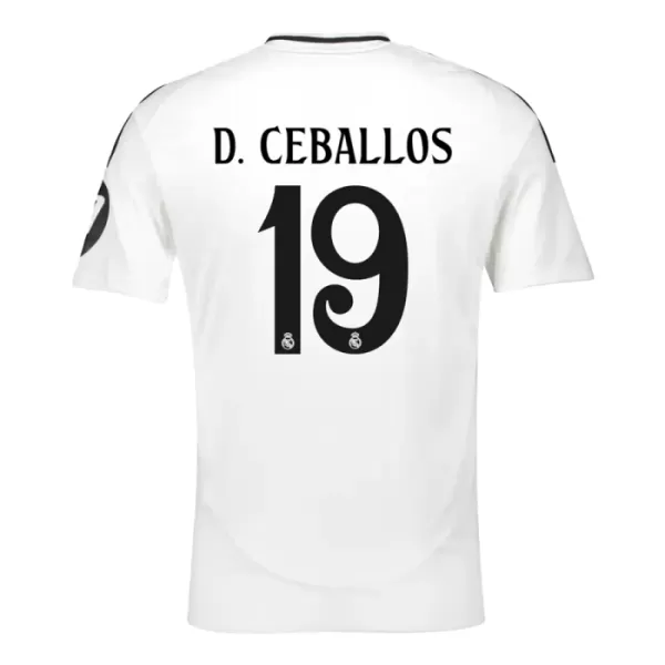 Real Madrid D. Ceballos 19 Shirt Heren Thuis 2024/25