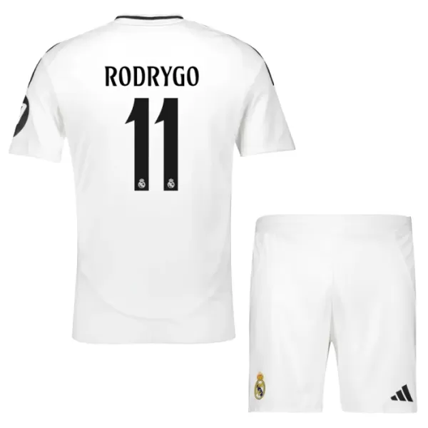 Real Madrid Rodrygo 11 Tenue Kind Thuis 2024/25