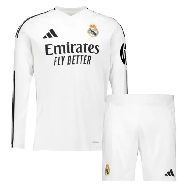 Real Madrid Tenue Kind Thuis 2024/25 Lange Mouw