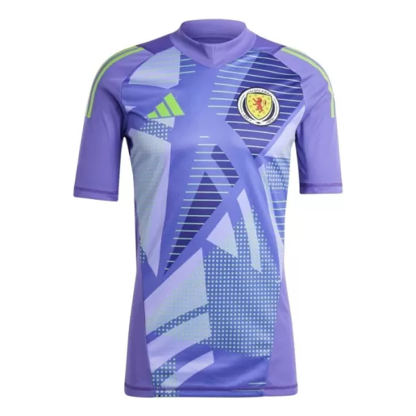 Schotland Keeper Shirt Heren EK 2024 Purper