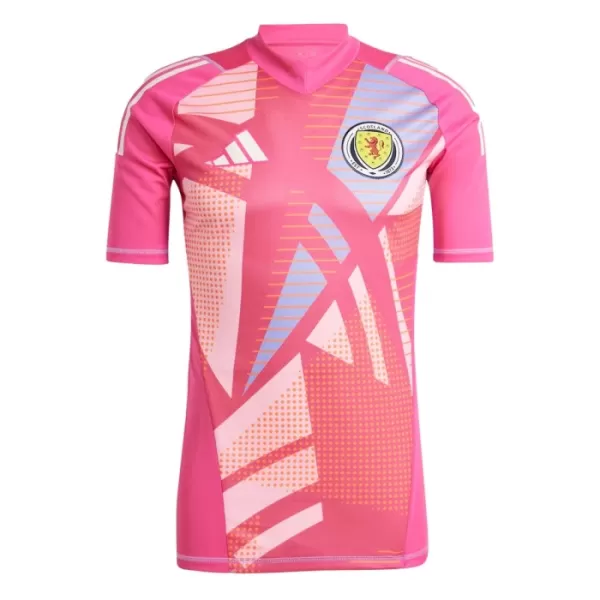 Schotland Keeper Shirt Heren EK 2024 Roze