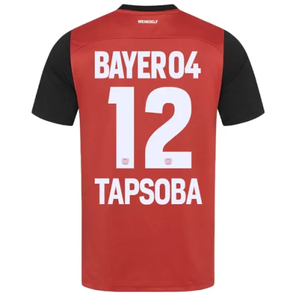 Bayer Leverkusen Edmond Tapsoba 12 Shirt Heren Thuis 2024/25