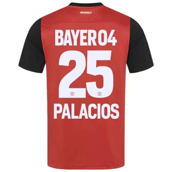 Bayer Leverkusen Exequiel Palacios 25 Shirt Heren Thuis 2024/25