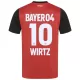 Bayer Leverkusen Florian Wirtz 10 Shirt Heren Thuis 2024/25