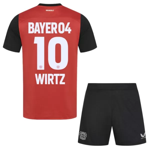 Bayer Leverkusen Florian Wirtz 10 Tenue Kind Thuis 2024/25