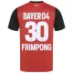 Bayer Leverkusen Jeremie Frimpong 30 Shirt Heren Thuis 2024/25