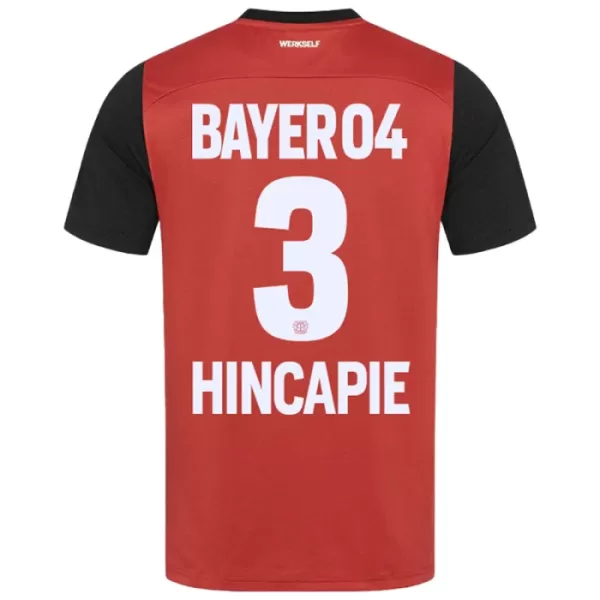 Bayer Leverkusen Piero Hincapie 3 Shirt Heren Thuis 2024/25