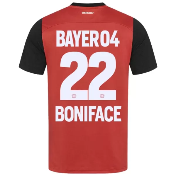 Bayer Leverkusen Victor Boniface 22 Shirt Heren Thuis 2024/25