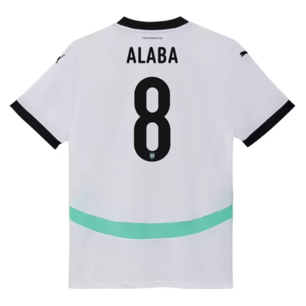 Oostenrijk Alaba 8 Shirt Heren Uit EK 2024