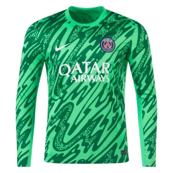 Paris Saint-Germain Keeper Shirt Heren Thuis 2024/25 Lange Mouw