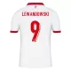 Polen Lewandowski 9 Shirt Heren Thuis EK 2024