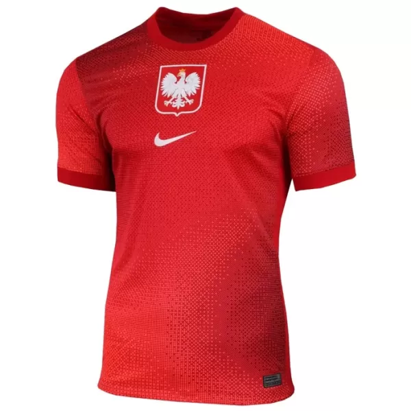 Polen Lewandowski 9 Shirt Heren Uit EK 2024