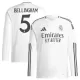 Real Madrid Bellingham 5 Shirt Heren Thuis 2024/25 Lange Mouw