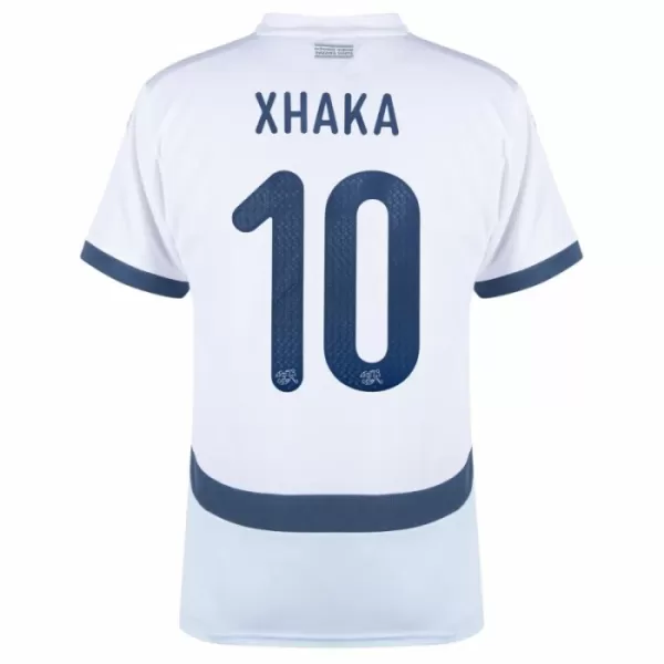 Zwitserland Xhaka 10 Shirt Heren Uit EK 2024