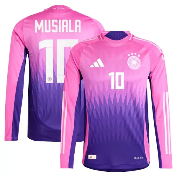 Duitsland Musiala 10 Shirt Heren Uit EK 2024 Lange Mouw