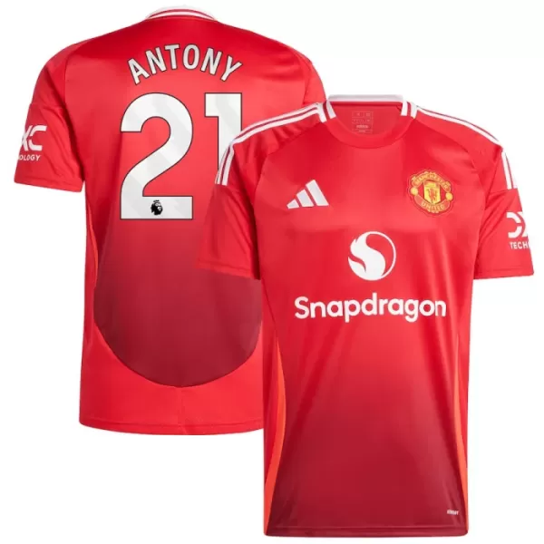 Manchester United Antony 21 Shirt Heren Thuis 2024/25