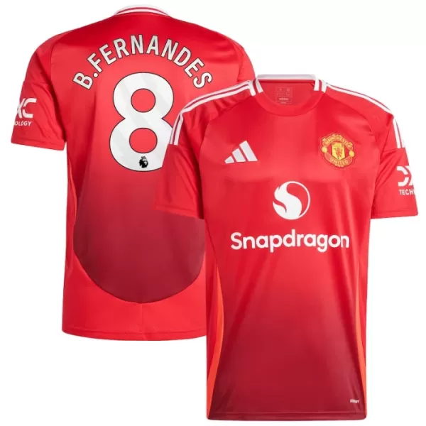 Manchester United Bruno Fernandes 8 Shirt Heren Thuis 2024/25