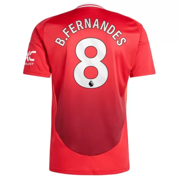 Manchester United Bruno Fernandes 8 Shirt Heren Thuis 2024/25