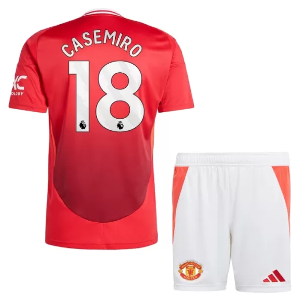 Manchester United Casemiro 18 Tenue Kind Thuis 2024/25