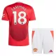 Manchester United Casemiro 18 Tenue Kind Thuis 2024/25