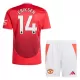 Manchester United Eriksen 14 Tenue Kind Thuis 2024/25