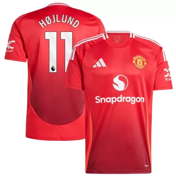 Manchester United Højlund 11 Shirt Heren Thuis 2024/25