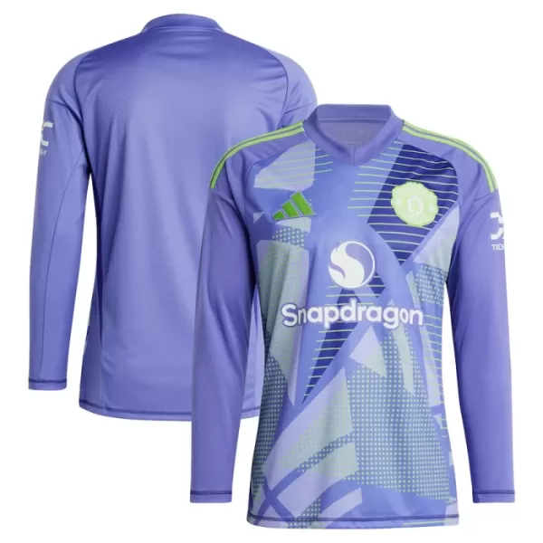 Manchester United Keeper Shirt Heren Thuis 2024/25 Lange Mouw