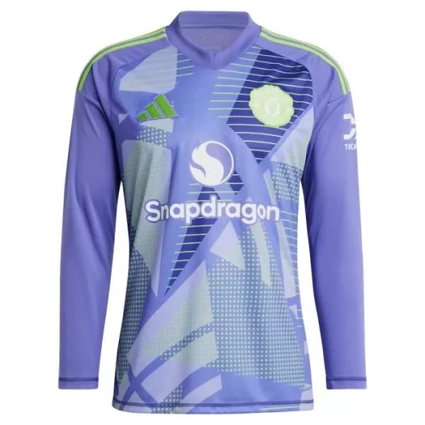 Manchester United Keeper Shirt Heren Thuis 2024/25 Lange Mouw