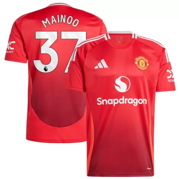 Manchester United Mainoo 37 Shirt Heren Thuis 2024/25