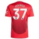 Manchester United Mainoo 37 Shirt Heren Thuis 2024/25