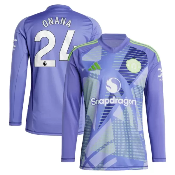 Manchester United Onana 24 Keeper Shirt Heren Thuis 2024/25 Lange Mouw