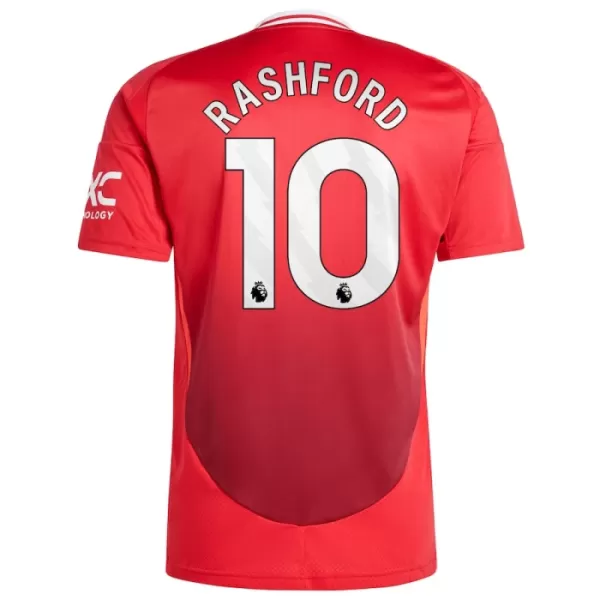 Manchester United Rashford 10 Shirt Heren Thuis 2024/25