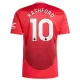 Manchester United Rashford 10 Shirt Heren Thuis 2024/25