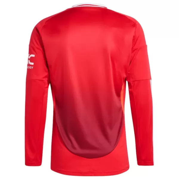 Manchester United Shirt Heren Thuis 2024/25 Lange Mouw