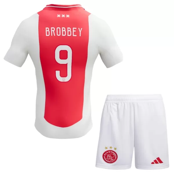 AFC Ajax Brian Brobbey 9 Tenue Kind Thuis 2024/25