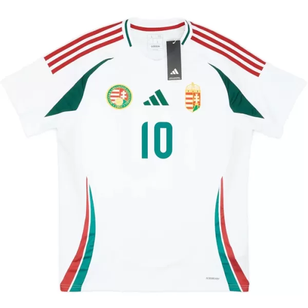 Hongarije Szoboszlai 10 Shirt Heren Uit EK 2024