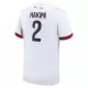 Paris Saint-Germain Achraf Hakimi 2 Shirt Heren Uit 2024/25