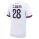 Paris Saint-Germain Carlos Soler 28 Shirt Heren Uit 2024/25