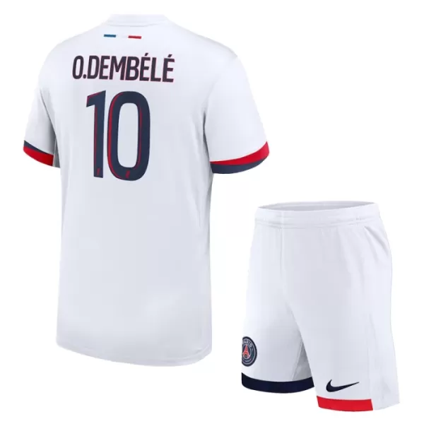 Paris Saint-Germain Dembele 10 Tenue Kind Uit 2024/25