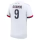 Paris Saint-Germain Goncalo Ramos 9 Shirt Heren Uit 2024/25