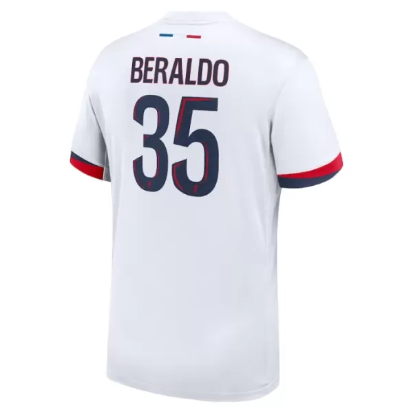 Paris Saint-Germain Lucas Beraldo 35 Shirt Heren Uit 2024/25