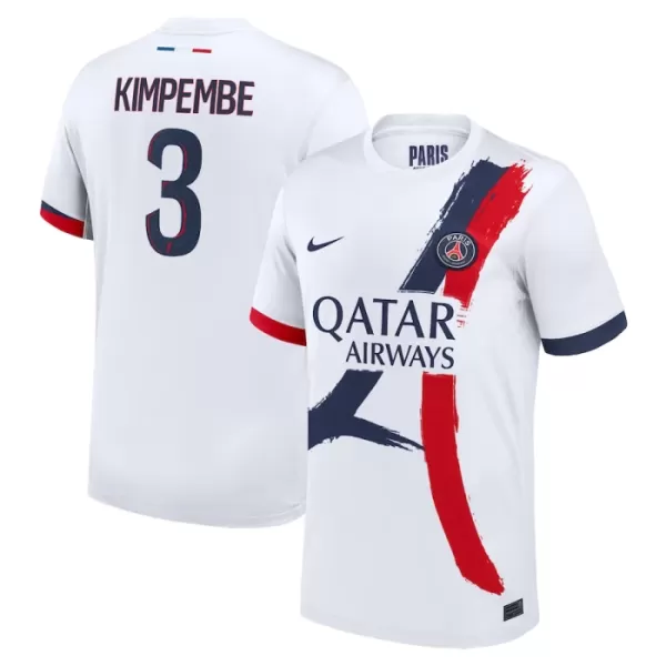 Paris Saint-Germain Presnel Kimpembe 3 Shirt Heren Uit 2024/25