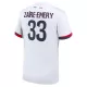 Paris Saint-Germain Zaire Emery 33 Shirt Heren Uit 2024/25